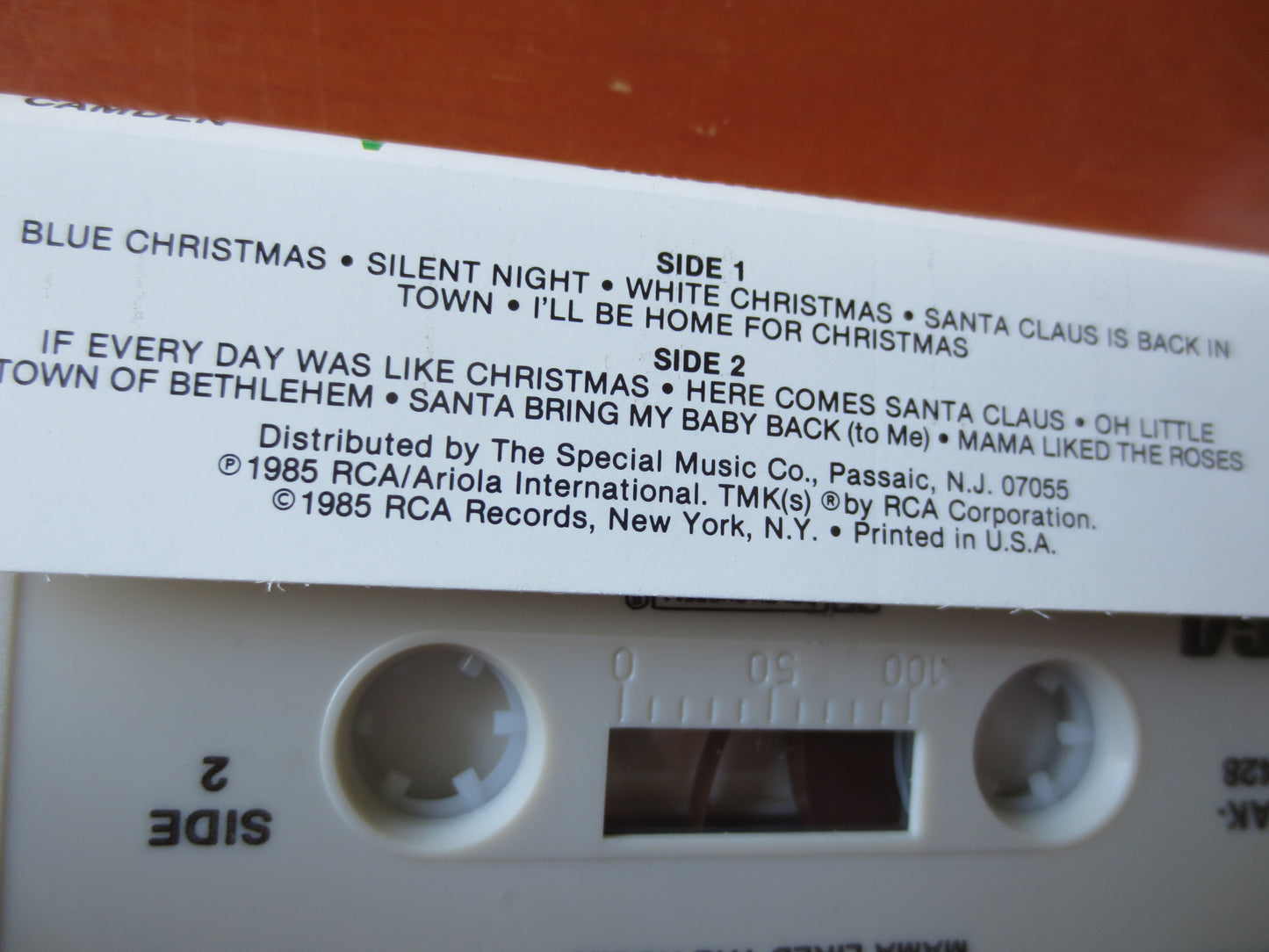 ELVIS PRESLEY, CHRISTMAS Tape, Elvis Presley Album, Elvis Presley Cassette, Tape Cassette, Cassette Music, Pop Cassette