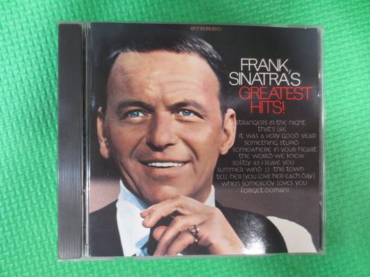 FRANK SINATRA, GREATEST Hits, Frank Sinatra Cd, Greatest Hits Cd, Jazz Cd, Jazz Lp, Vintage Compact Disc, Jazz Compact Discs