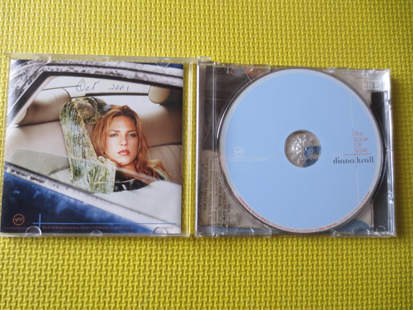 DIANA KRALL, The LOOK of Love, Diana Krall Cd, Jazz Music Cd, Piano Music, Diana Krall Lp, Cd Jazz Music, 2001 Compact Discs