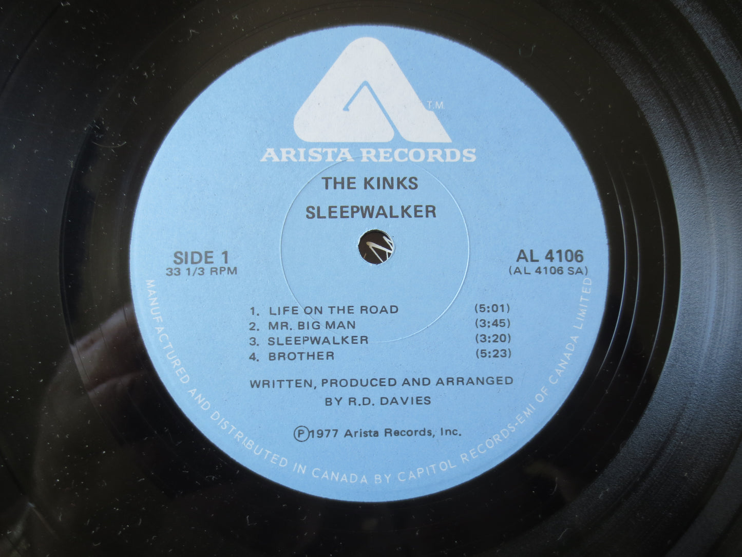 The KINKS, SLEEPWALKER, The KINKS Albums, Rock Records, The Kinks Record, The Kinks Lp, Vinyl Lps, Rock Vinyl, 1977 Records