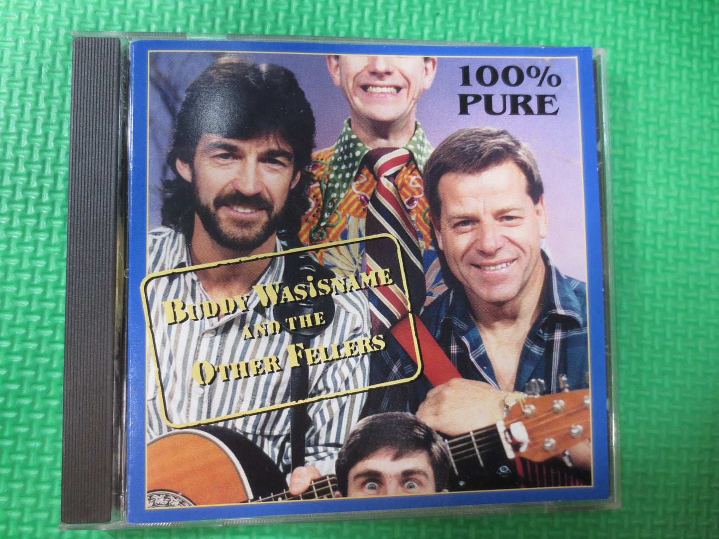 BUDDY WASISNAME, 100 PURE, Buddy Wasisname Cd, 100 Pure Cd,  Vintage Compact Disc, Music Cd, Country Cd, 1993 Compact Disc