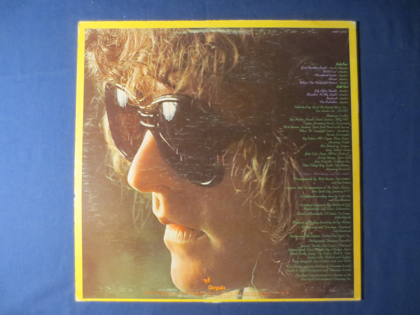 IAN HUNTER, You're Only Alone, Ian Hunter Record, Rock Records, Ian HunterAlbum, Ian Hunter Lp, Vinyl Records, 1979 Records