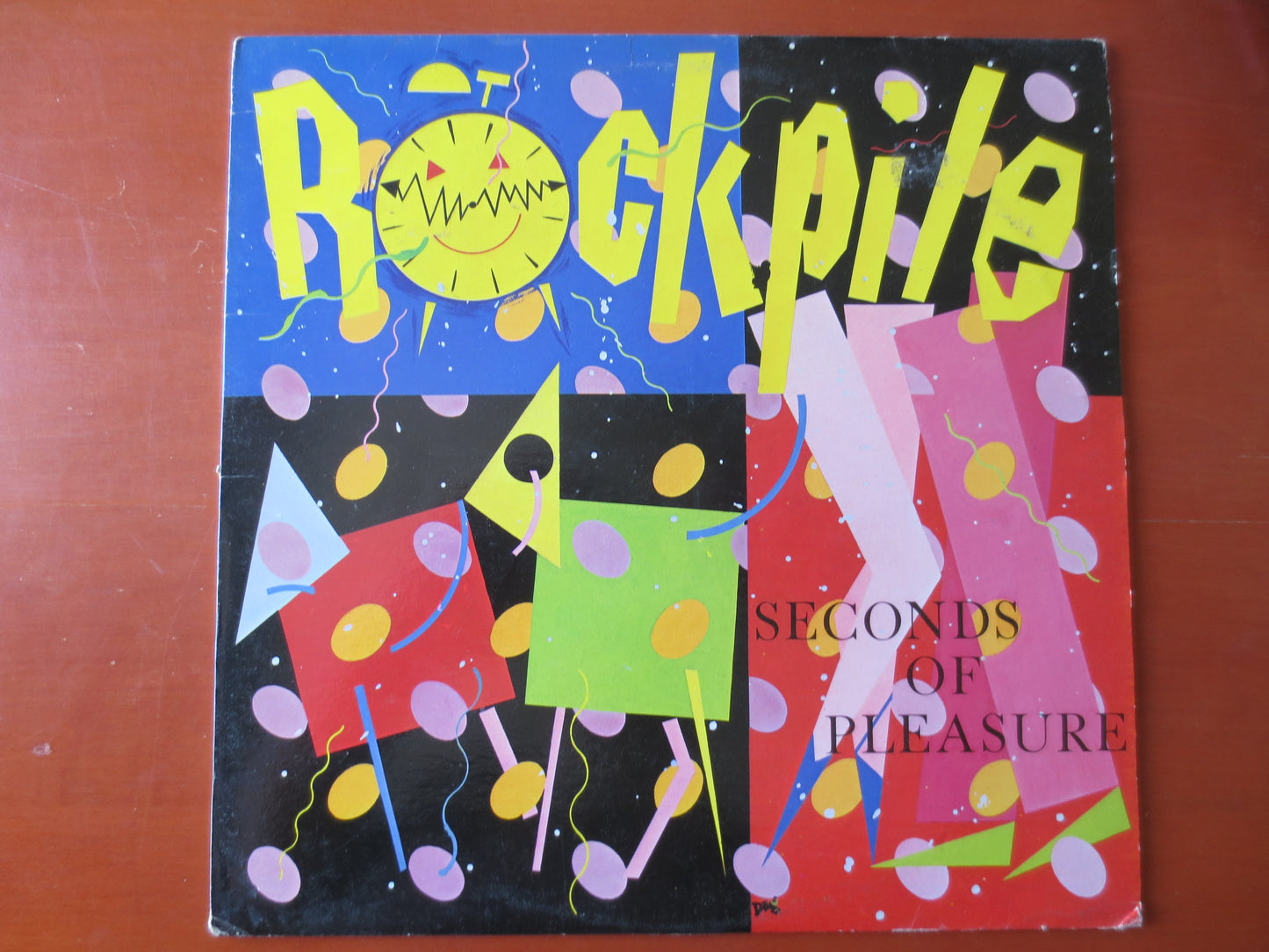 ROCKPILE, SECONDS of PLEASURE, Rockpile Records, Rockpile Albums, Rockpile lps, lps, Vinyl Record, Rock Record, 1980 Record