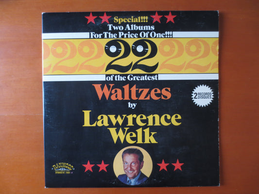 LAWRENCE WELK, GREATEST Waltzes, Lawrence Welk Albums, Lawrence Welk Record, Vintage Vinyl, Vinyl Records, 1977 Records