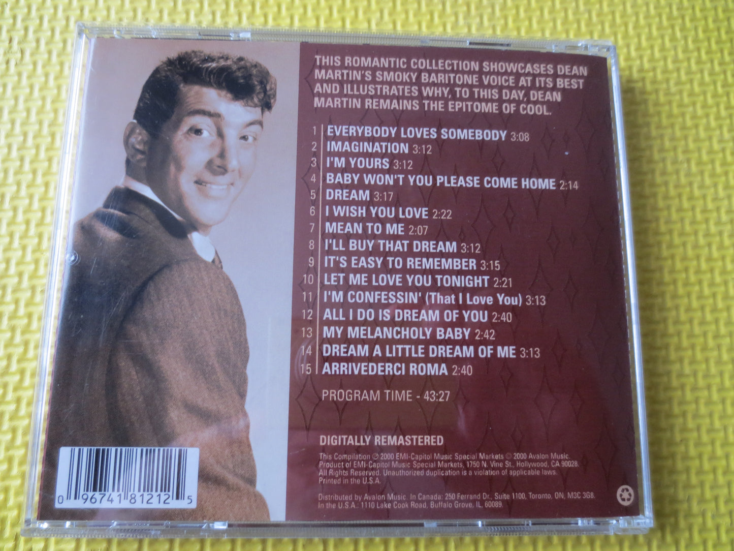 DEAN MARTIN, With LOVE From Dean, Dean Martin Cd, Dean Martin Albums, Dean Martin Music, Dean Martin Songs, 2000 Compact Discs