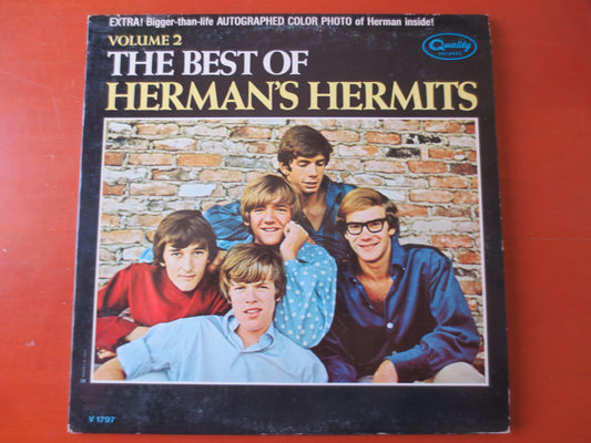 HERMAN'S HERMITS, The BEST of, Volume 2, Pop Record, Pop Vinyl, Vintage Vinyl, Record Vinyl, Vinyl Record, 1966 Records