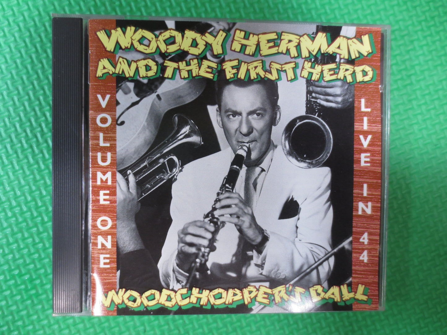 WOODY HERMAN, WOODCHOPPER's Ball, Woody Herman Cd, Jazz Cd, Jazz Music Cd, Jazz Music Album, Band Music Cd, 1990 Compact Disc