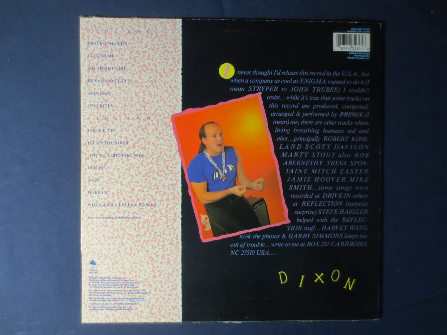 DON DIXON, Most of the GIRLS, Rock Record, Don Dixon Record, Don Dixon Album, Don Dixon Lp, Vinyl Lp, Lps, 1985 Records