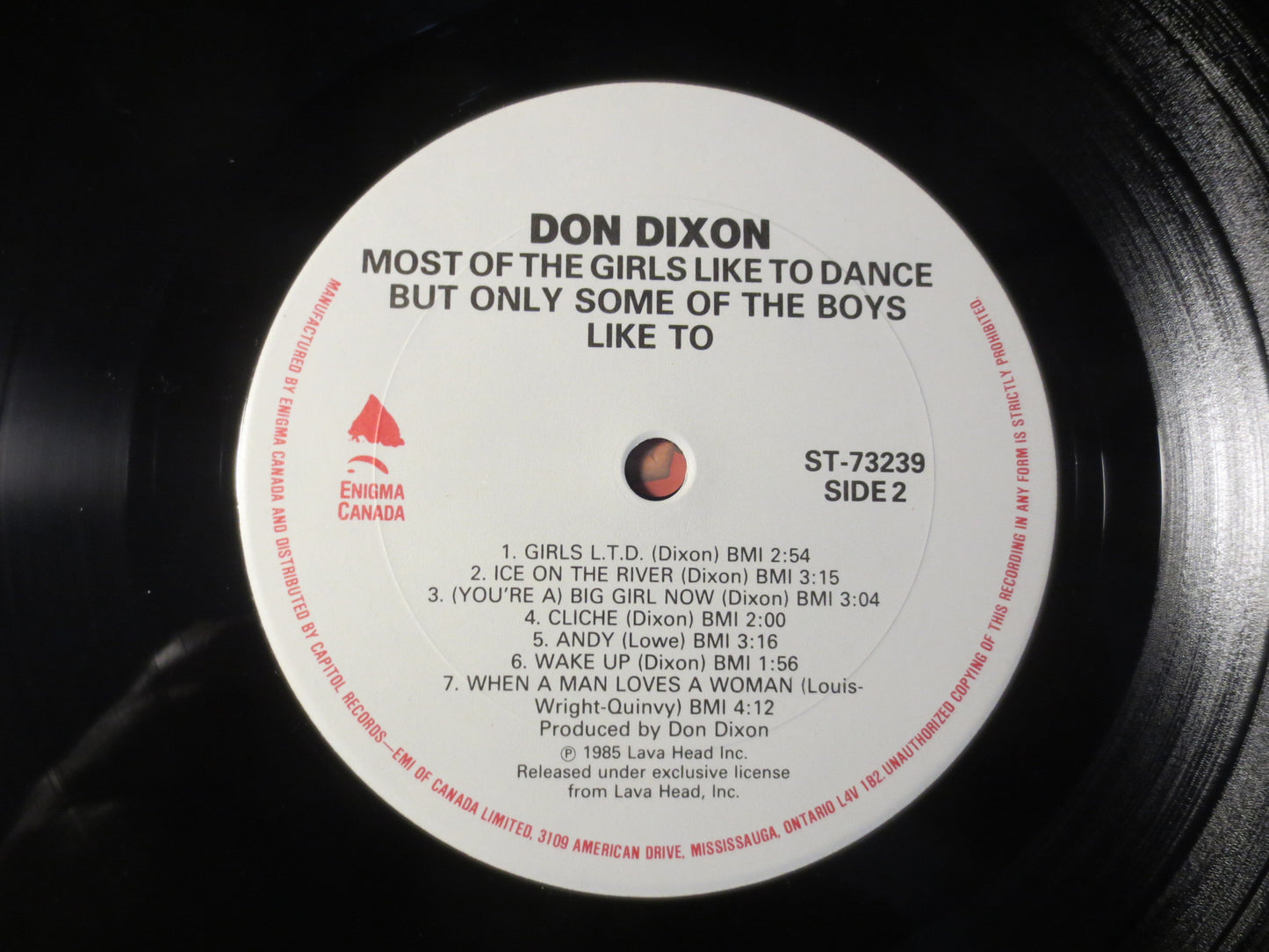 DON DIXON, Most of the GIRLS, Rock Record, Don Dixon Record, Don Dixon Album, Don Dixon Lp, Vinyl Lp, Lps, 1985 Records