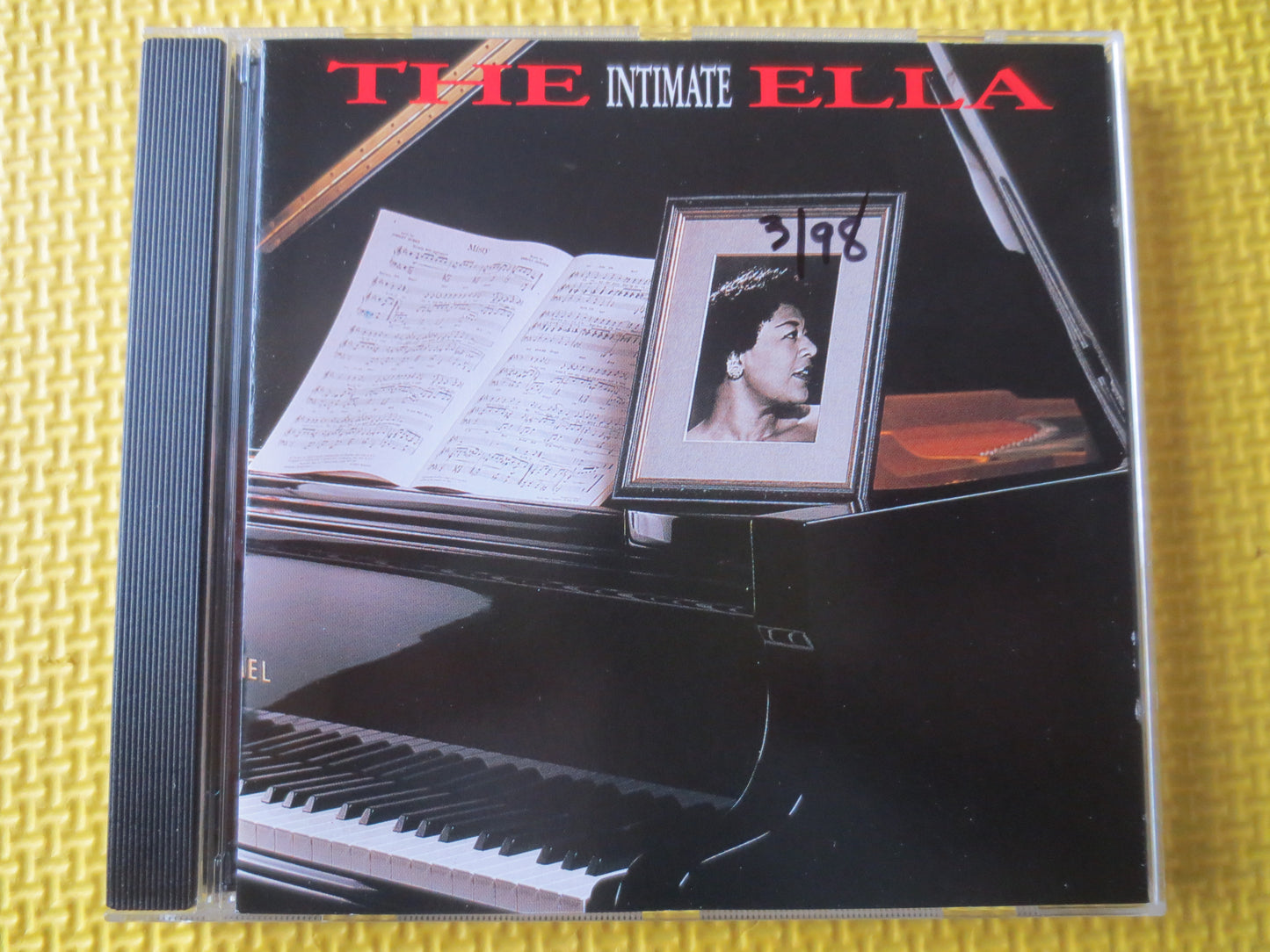 ELLA FITZGERALD, The INTIMATE Ella, Ella Fitzgerald Cd, Jazz Music Cd, Jazz Compact Disc, Big Band Cd, Swing Music Cd, Jazz Cd