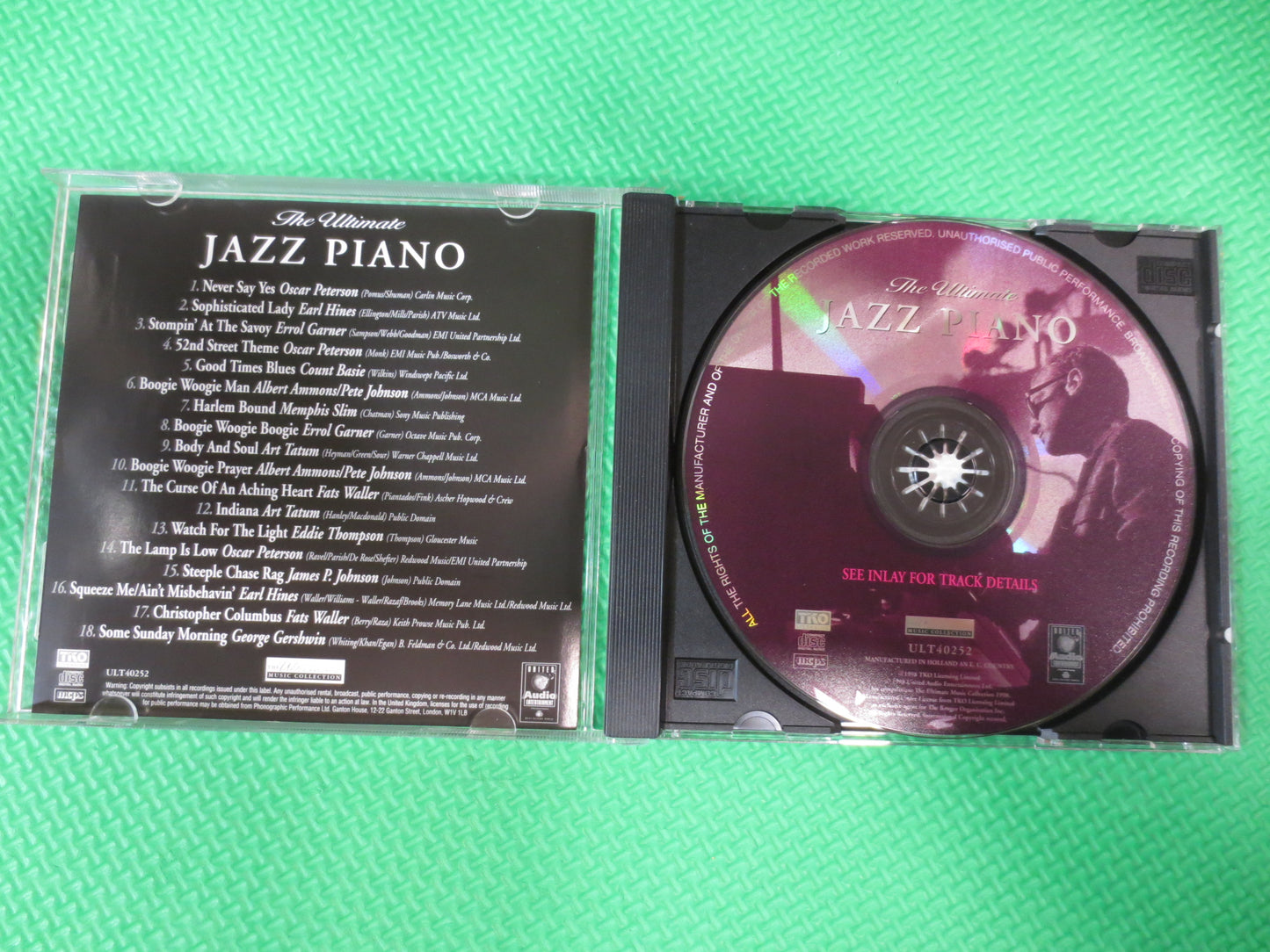 JAZZ, The ULTIMATE, JAZZ Cd, Jazz Compact Disc, Jazz Album, Cd Jazz, Classic Jazz Cd, Music Cd, 1998 Compact Discs