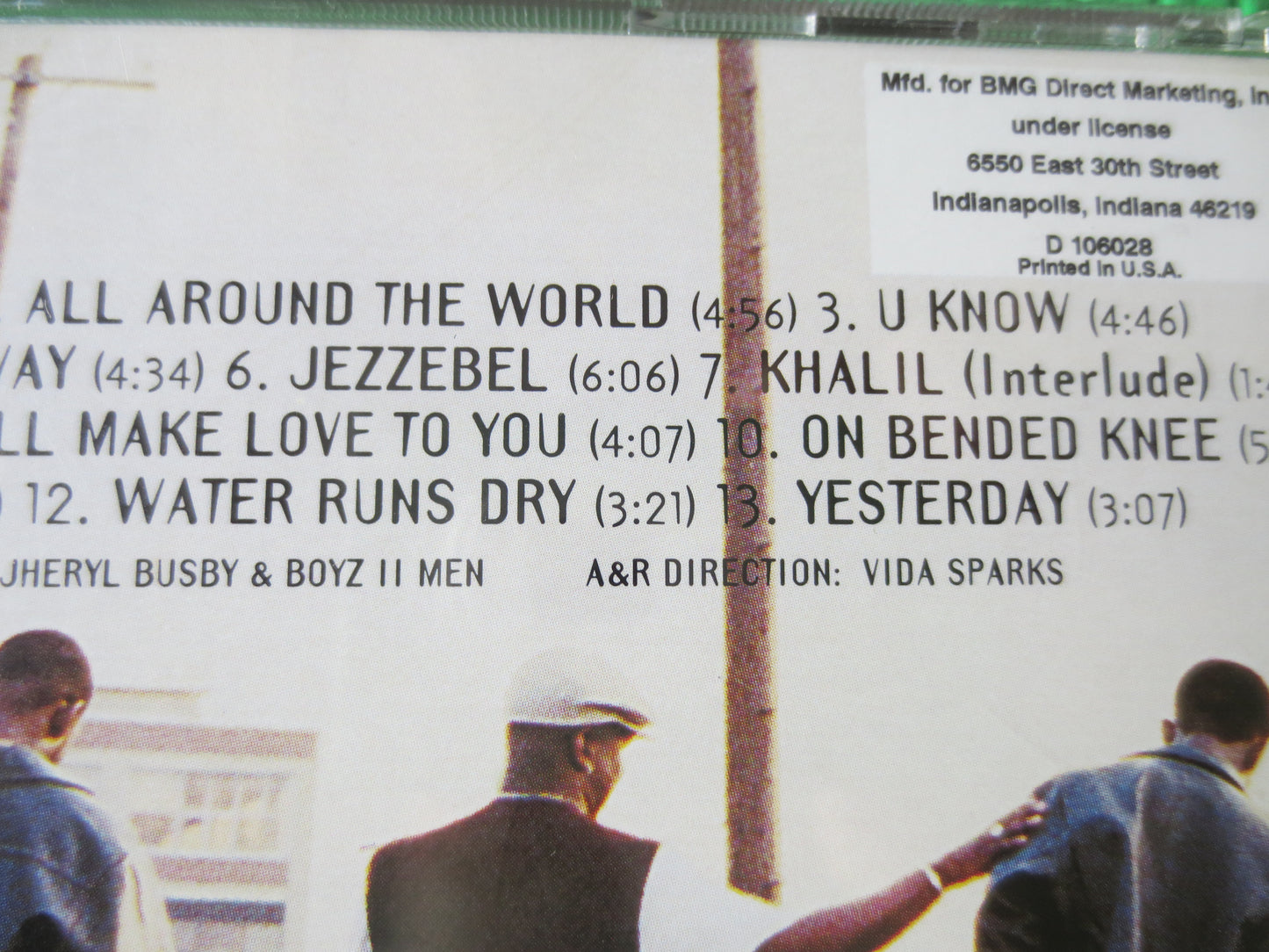 BOYZ II MEN, Boyz 2 Men Cd, Boyz 2 Men Lp, Music Cd, Boy Band Music, Cd Music, Boy Band Cd, Pop Music Cd, Cd, Pop Compact Disc