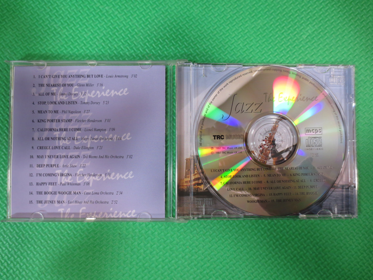 JAZZ, The EXPERIENCE, JAZZ Cd, Jazz Compact Disc, Jazz Album, Cd Jazz, Classic Jazz Cd, Music Cd, 1997 Compact Discs