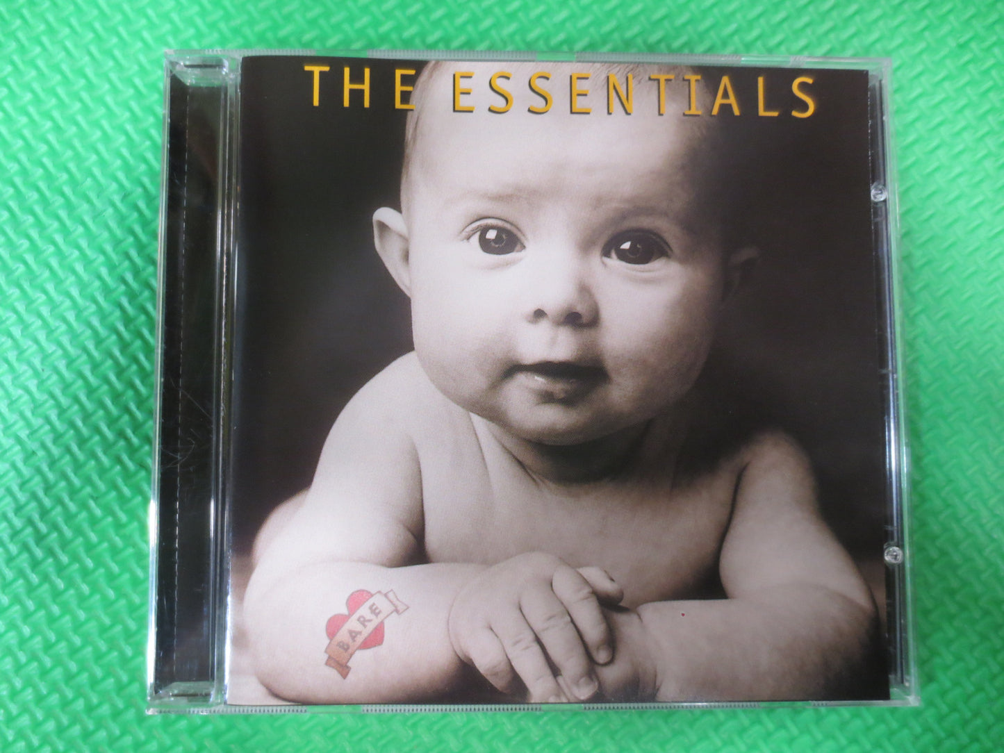 The ESSENTIALS, BARE, The Essentials Cd, Bare Cd, The Essentials Lp, Bare Lp, Vintage Compact Disc, Rock Cd, 1999 Compact Disc