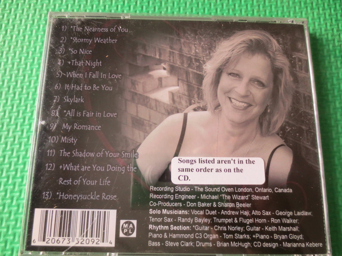 SHARON BEELER, MOVIN' in a Groove, Country Music Cd, Sharon Beeler Cd, Country Cd, Sharon Beeler lps, Cds, 1994 Compact Disc