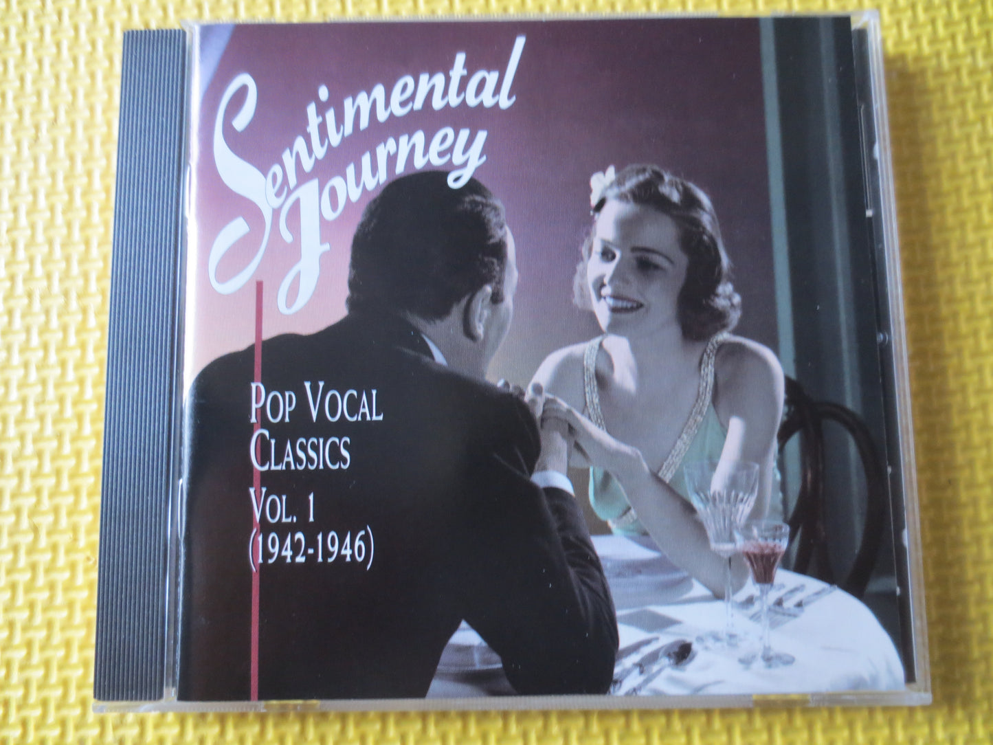 SENTIMENTAL JOURNEY, Vol 1 and 2, Vocal CLASSICS,  Cds, Vintage Music Cd, Jazz Cd, Swing Albums, Vocal Cds, 1993 Compact Disc