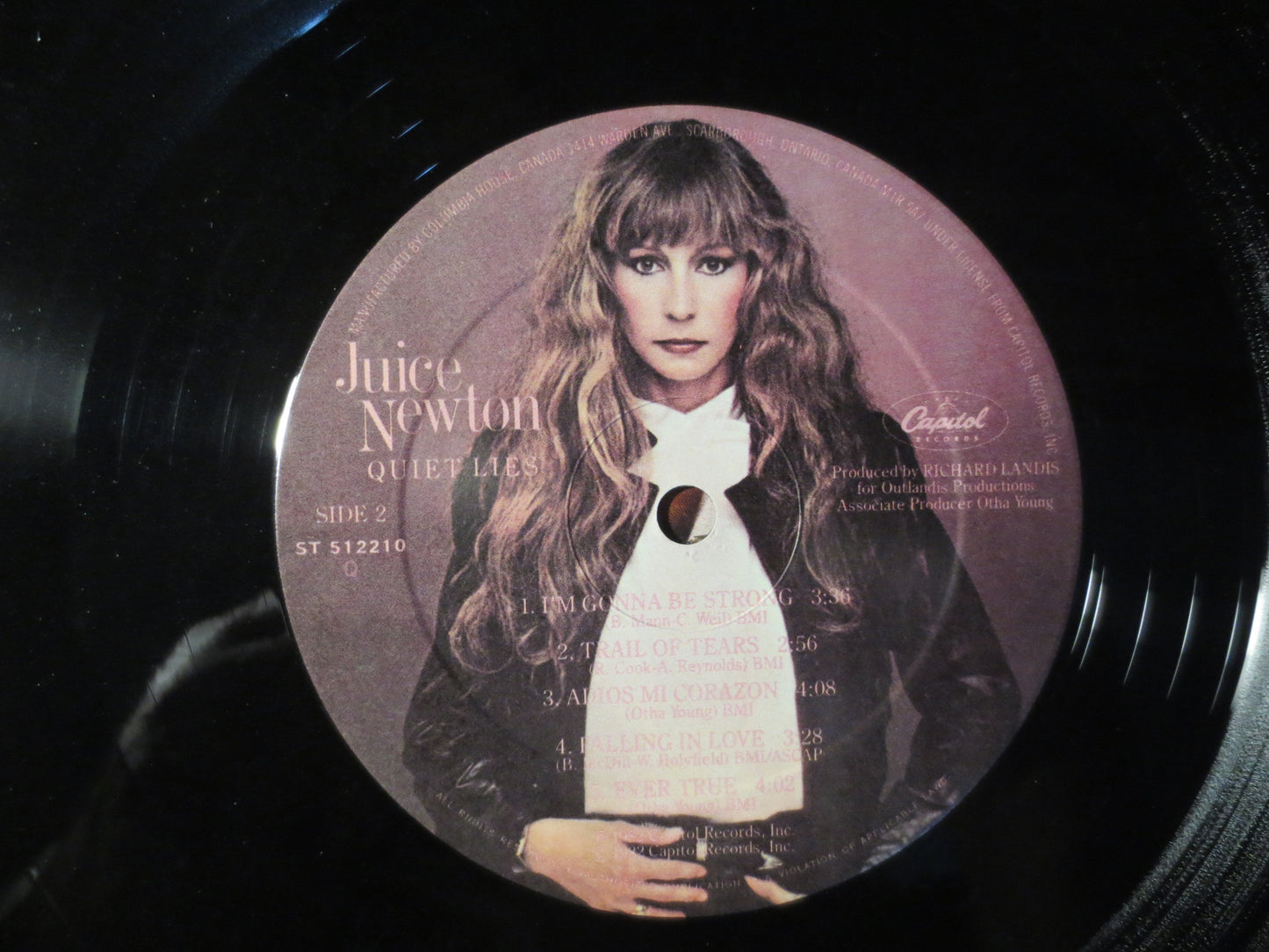 JUICE NEWTON, Quiet Lies, Juice Newton Record, Juice Newton Album, Vinyl Records, Juice Newton Lp, Rock Lp, 1982 Records