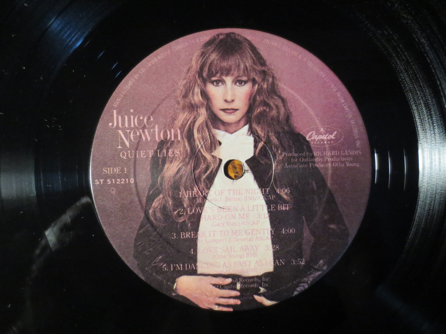 JUICE NEWTON, Quiet Lies, Juice Newton Record, Juice Newton Album, Vinyl Records, Juice Newton Lp, Rock Lp, 1982 Records