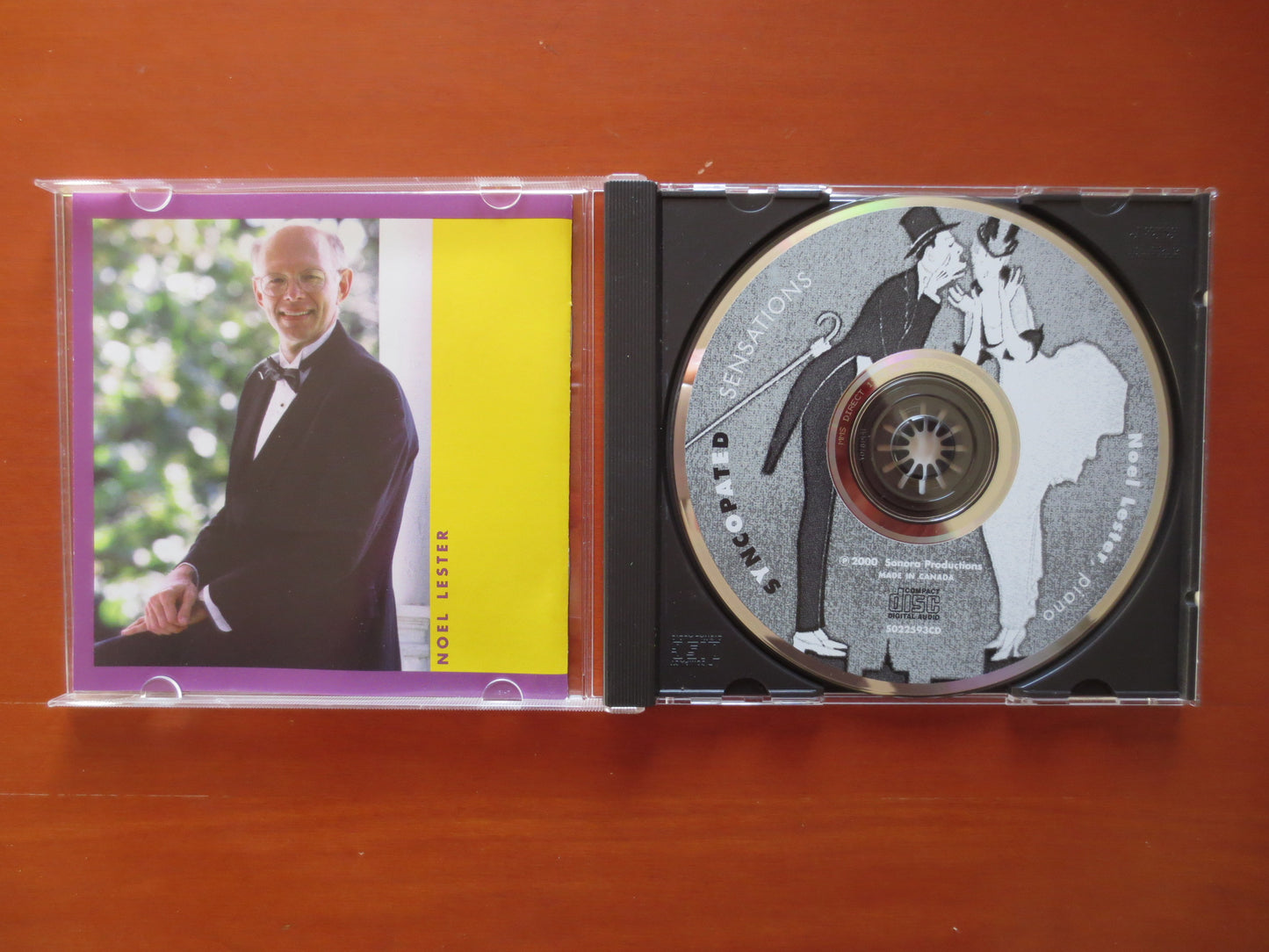 NOEL LESTER, SYNCOPATED Cd, Noel Lester Lp, Noel Lester Cd, Vintage Compact Disc, Noel Lester Album, 2000 Compact Disc