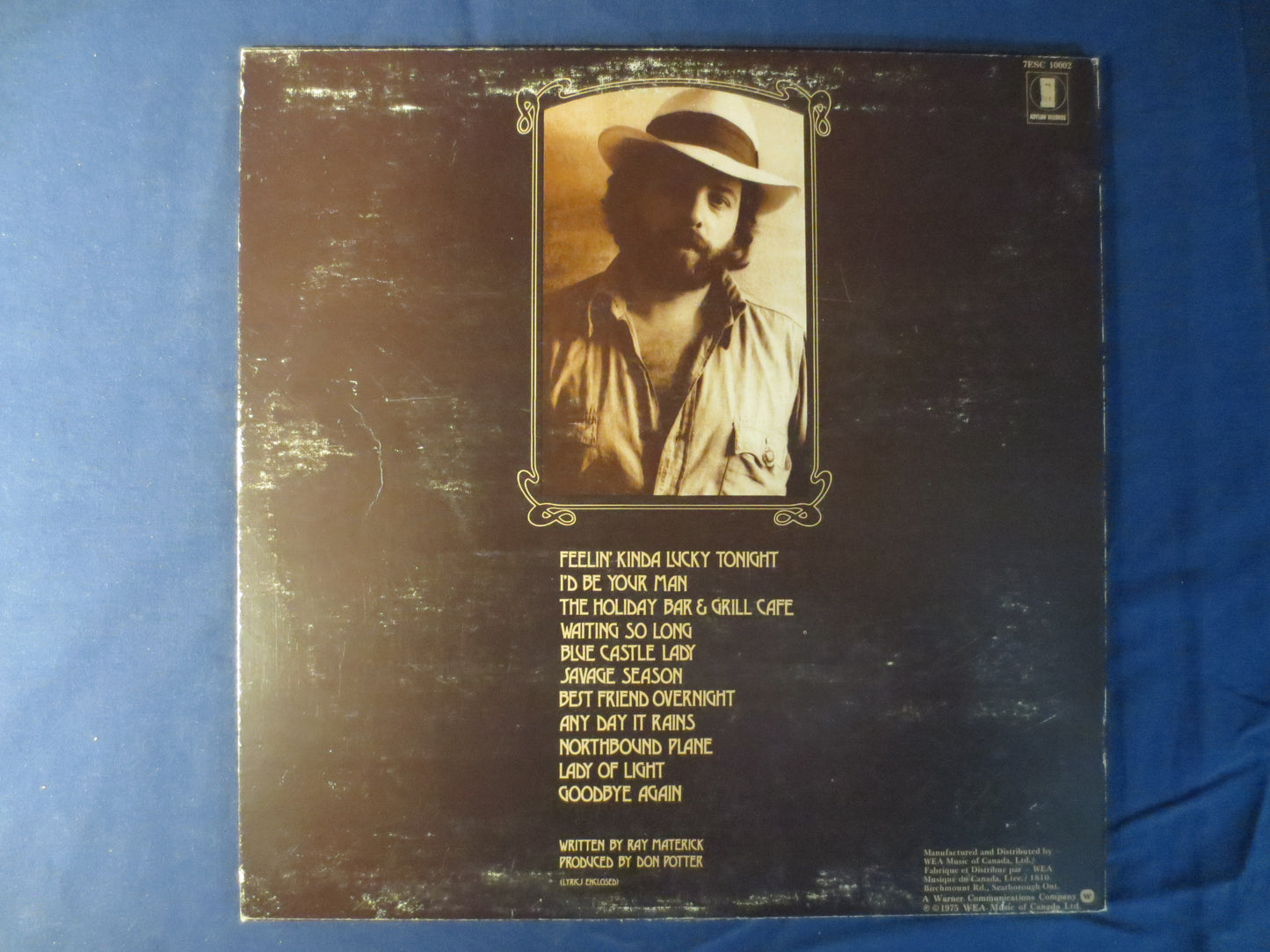 RAY MATERICK, Best FRIEND Overnight, Pop Record, Ray Materick Record, Ray Materick Album, Ray Materick Lp, Lps, 1975 Records