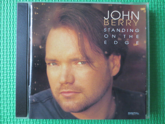 JOHN BERRY, STANDING on the Edge, Country Cds, John Berry Cds, Classic Country Cds, Country Music Cd, Cds, 1994 Compact Discs