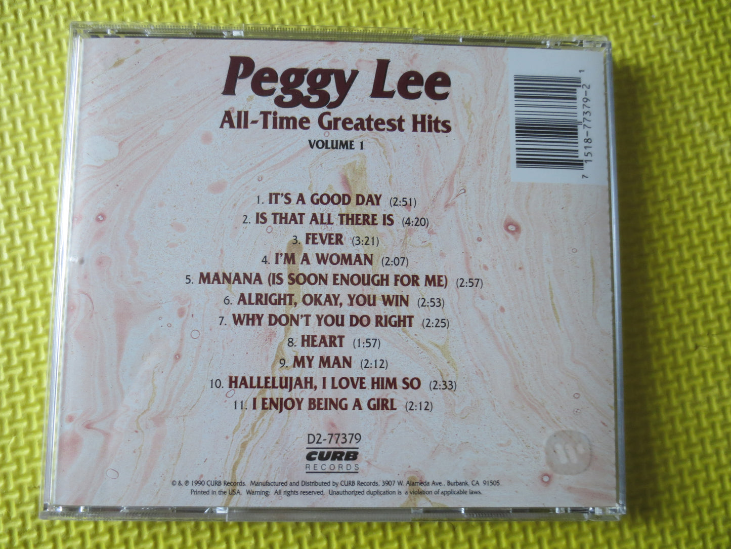 PEGGY LEE, GREATEST Hits, Peggy Lee Cd, Jazz Cd, Jazz Music Cd, Peggy Lee Lp, Music Cd, Country Music Cd, Cd, Compact Disc Music