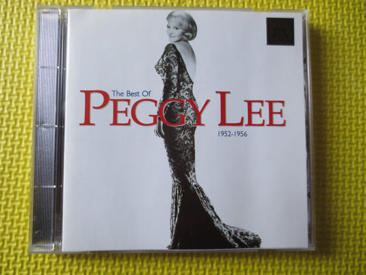 PEGGY LEE, Peggy Lee 1952-1956, Peggy Lee Cd, Jazz Cd, Jazz Music Cd, Peggy Lee Lp, Music Cd, Country Cd, Cd, Compact Disc Music