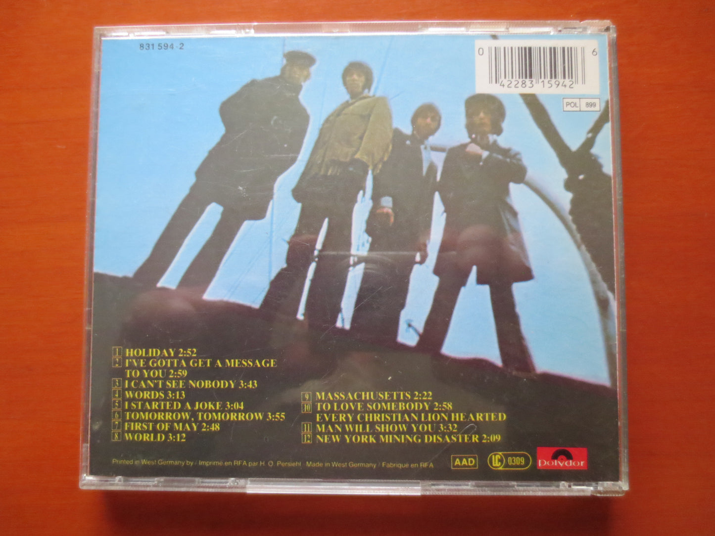 The BEE GEES, Best of, The BEE Gees Cd, The Bee Gees Lp, Greatest Hits Lp, Music Cd, Pop Music Cd, Vintage Compact Disc