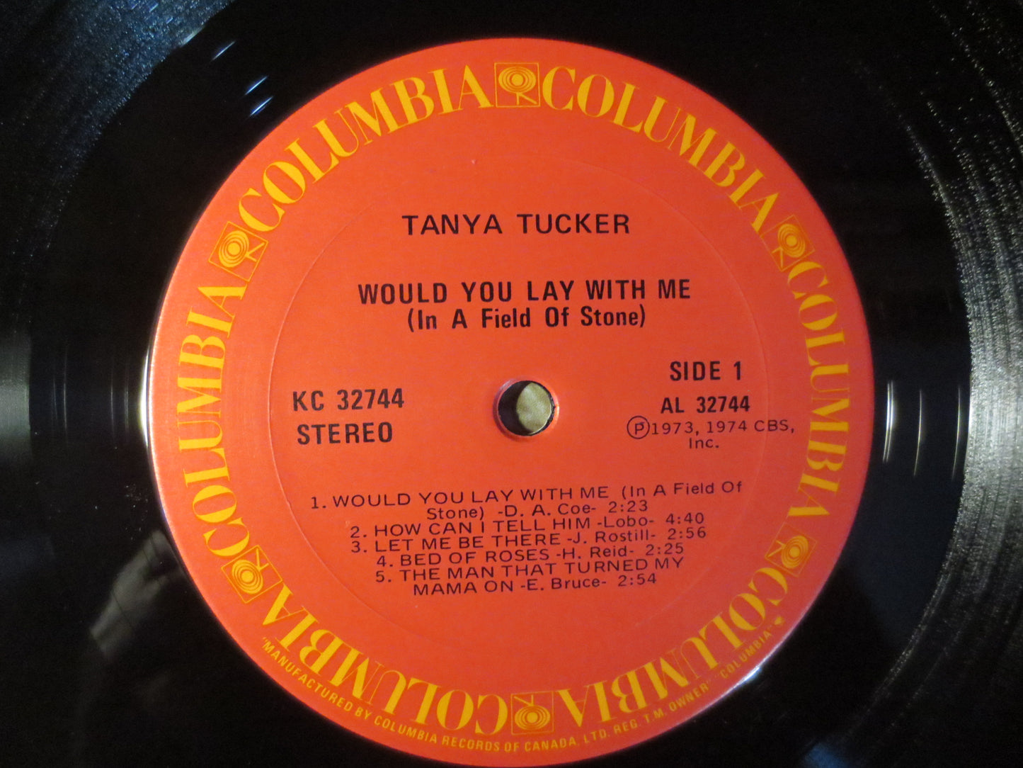 TANYA TUCKER, Would You Lay With Me, Country Records, Tanya Tucker Record, Tanya Tucker Album, Tanya Tucker Lp, 1974 Record