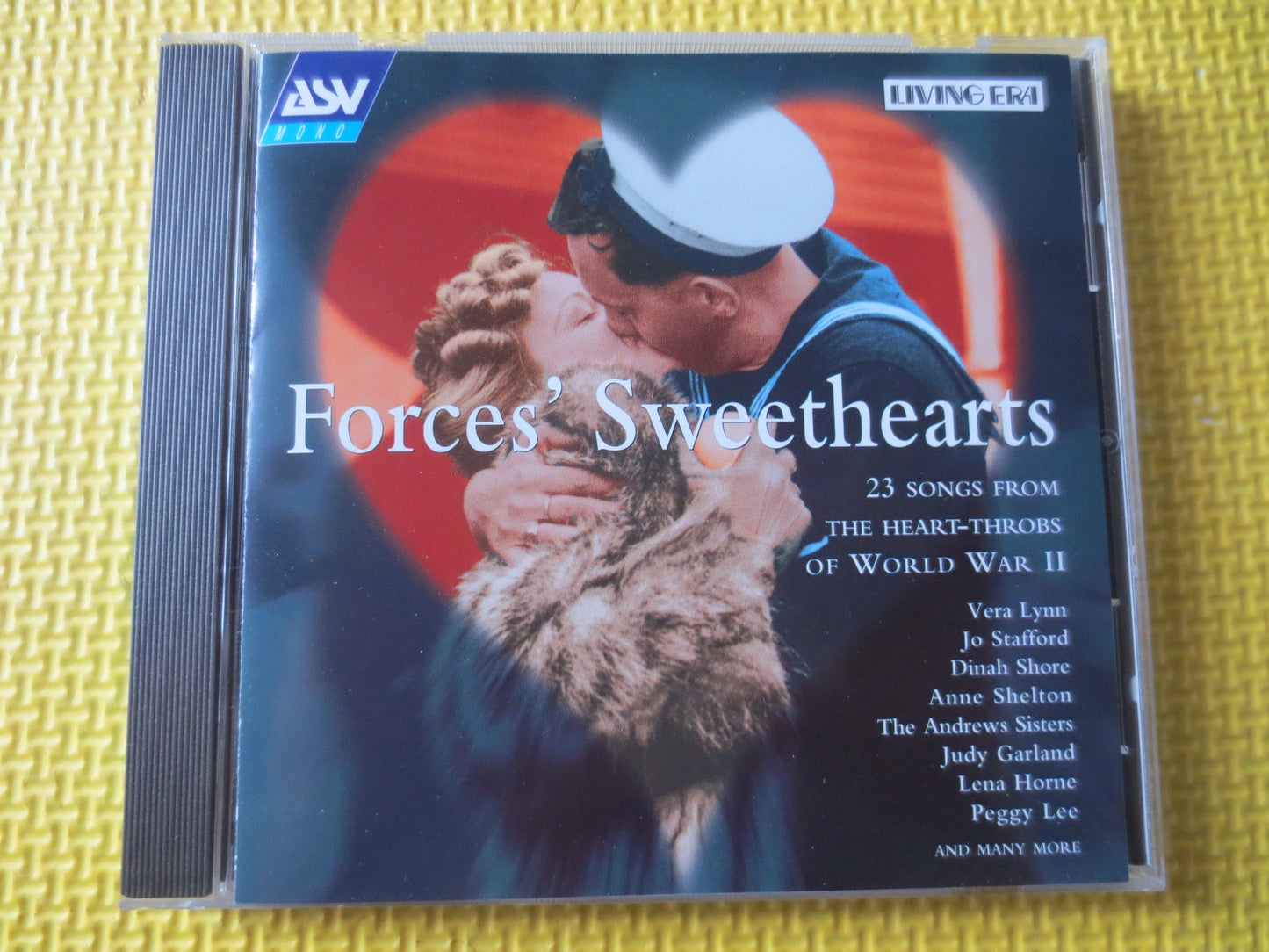 FORCES' SWEETHEARTS, Serious HITS, Vera Lynn Cd, Music Cds, Big Band Cds, Swing Music Cds, Swing Music Cd, 1999 Compact Discs