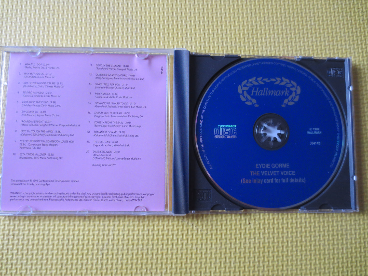 BRENDA LEE, BEST of Cd, Brenda Lee Cd, Classic Pop Cd, Pop Music Cd, Brenda Lee Album, Pop Lp, Brenda Lee Lp, 1999 Compact Disc