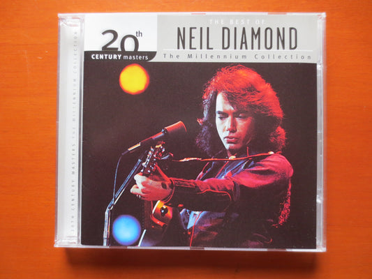 NEIL DIAMOND, MILLENNIUM Cd, Neil Diamond Lp, Neil Diamond Cd, Vintage Compact Disc, Neil Diamond Album, 1999 Compact Disc