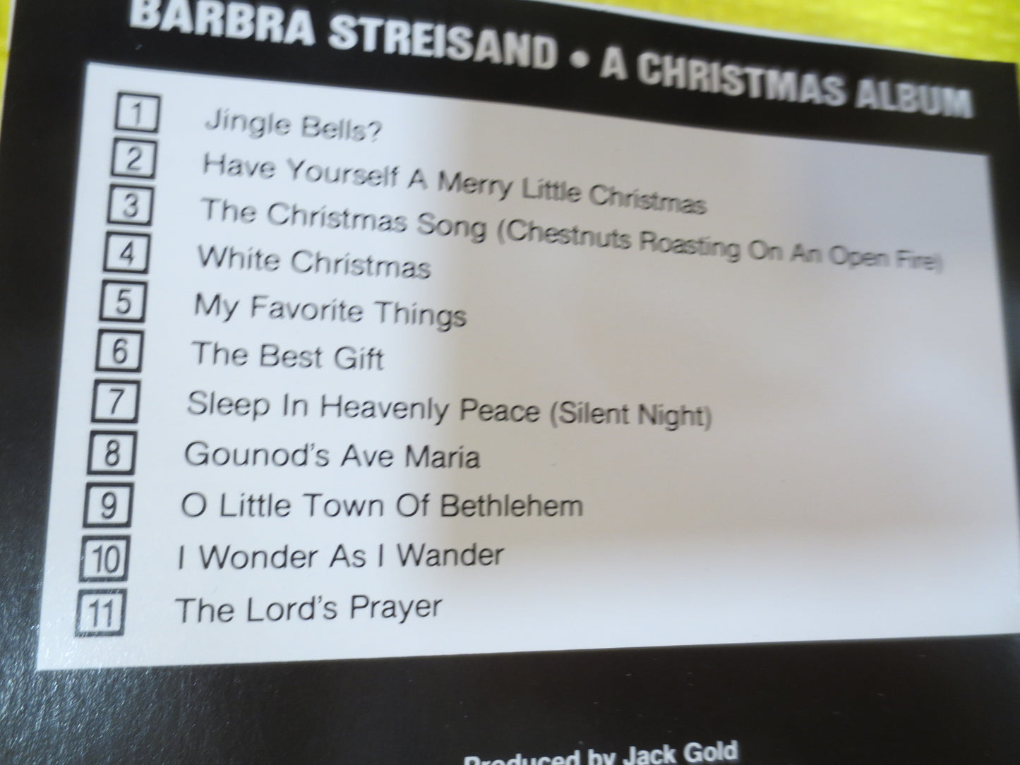 BARBRA STREISAND, CHRISTMAS Cd, Barbra Streisand Lp, Christmas, Music Cd, Christmas Music Cd, Christmas Songs, Compact Discs