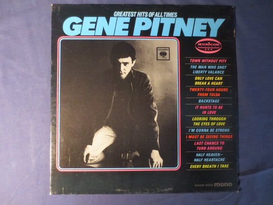 GENE PITNEY, GREATEST Hits, Pop Vinyl, Gene Pitney Record, Gene Pitney Album, Gene Pitney Lp, Vinyl Lp, Lps, 1966 Records