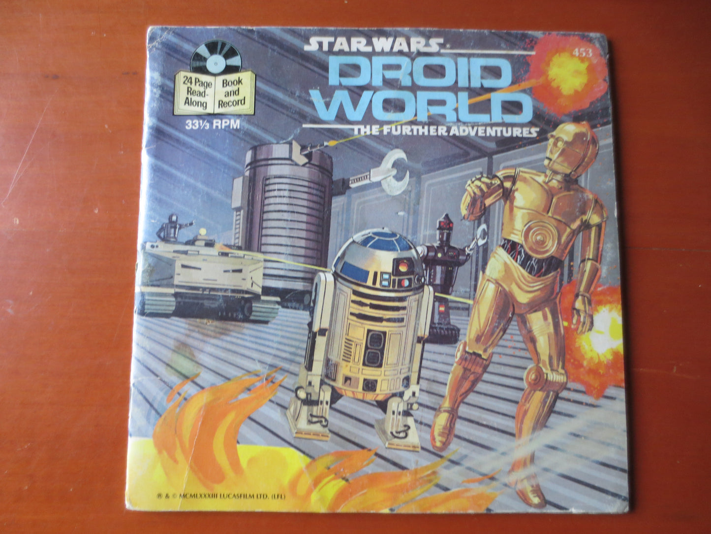 STAR WARS, Kids Record, DROID World, Childrens lps, Star Wars lp, Childrens Album, Kids Album, Childrens Vinyl, 1983 Record