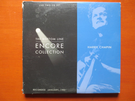 HARRY CHAPIN, ENCORE Collection Cd, Pop Compact Disc, Folk Lp,  Harry Chapin Lp, Rock Cd, Classic Rock Cd, 1997 Compact Discs