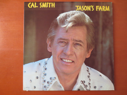 CAL SMITH, Jason's FARM, Cal Smith Records, Country Records, Vintage Vinyl, Record Vinyl, Cal Smith Albums, 1976 Records