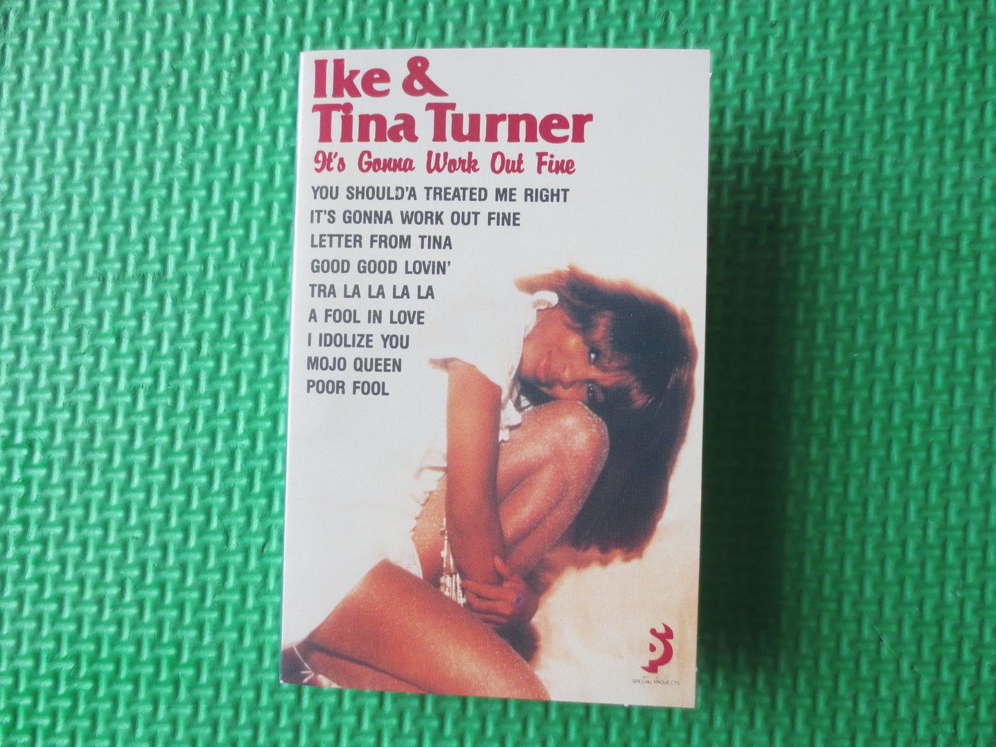 IKE and TINA TURNER, Ike Turner Tapes, Tina Turner Tapes, Tape Cassette, Pop Music Cassette, Music Tape, Tape, 1985 Cassette