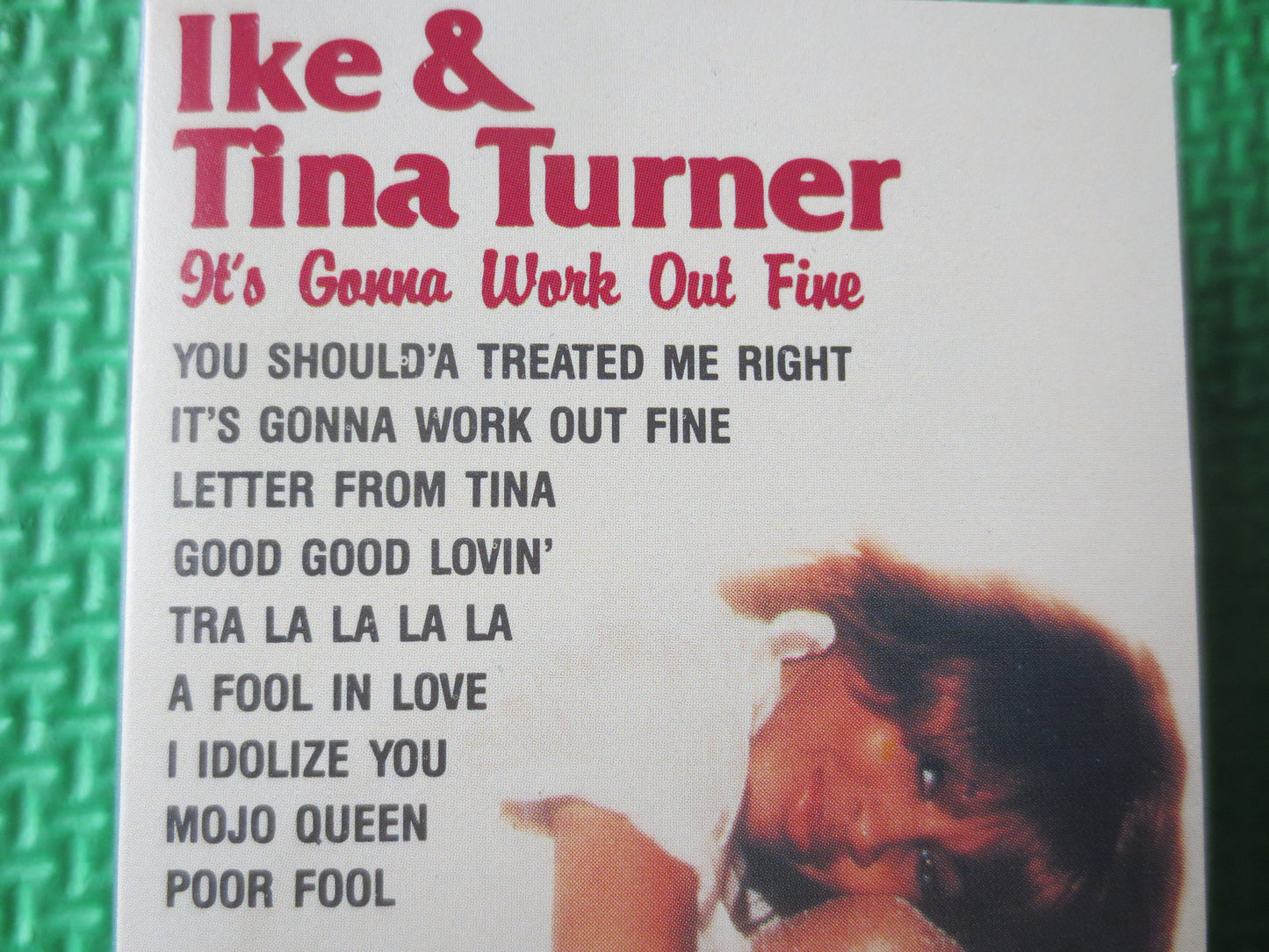 IKE and TINA TURNER, Ike Turner Tapes, Tina Turner Tapes, Tape Cassette, Pop Music Cassette, Music Tape, Tape, 1985 Cassette