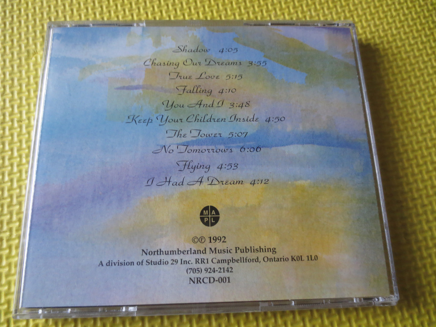 EARTHEN SKY,  Electronic Music Cd, Ambient Music Cd, Earthen Sky Lp, Earthen Sky Cd, Vintage Compact Disc, 1992 Compact Disc