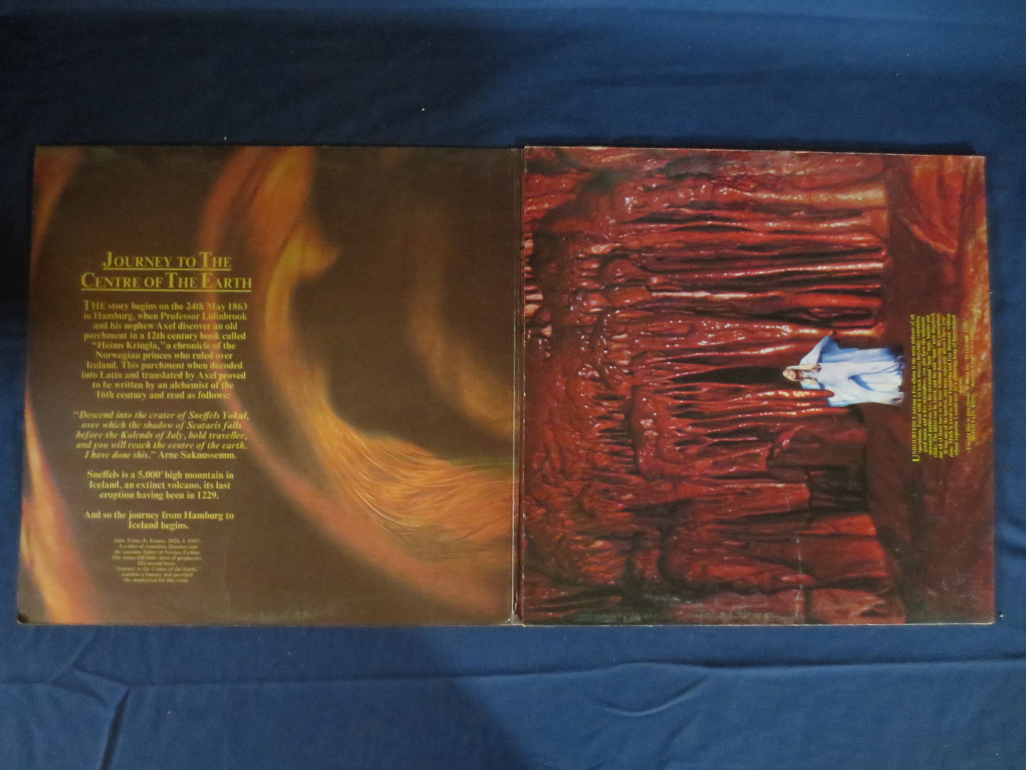 RICK WAKEMAN, Journey To The Center, Rick Wakeman Albums, Rick Wakeman Records, Rick Wakeman Vinyl, Vinyl Lp, 1974 Records