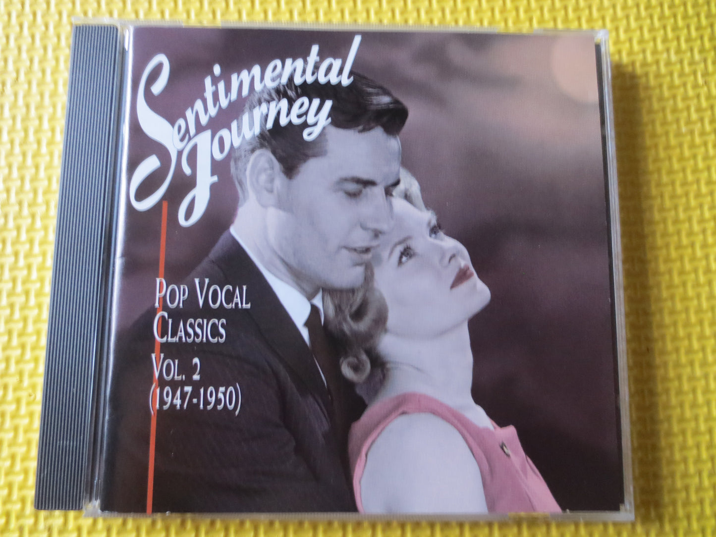 SENTIMENTAL JOURNEY, Vol 1 and 2, Vocal CLASSICS,  Cds, Vintage Music Cd, Jazz Cd, Swing Albums, Vocal Cds, 1993 Compact Disc