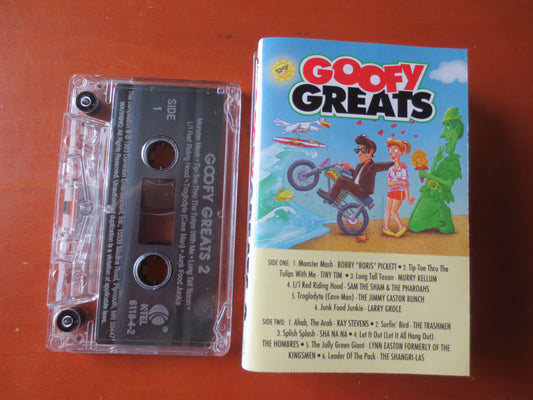 GOOFY GREATS 2, GOOFY Greats Cassette, Goofy Greats Tape, Novelty Music Album, Tape Cassette, Kids Cassette, Cassette Music