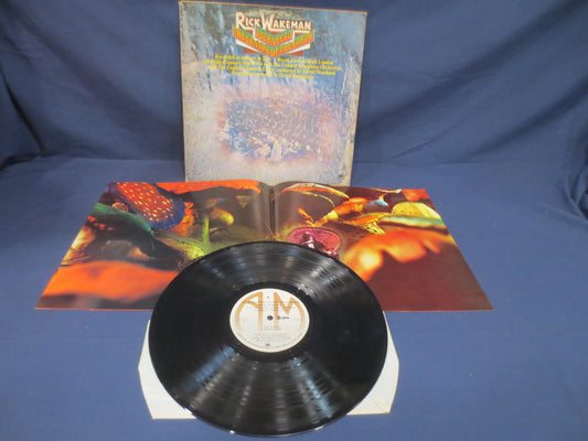 RICK WAKEMAN, Journey To The Center, Rick Wakeman Albums, Rick Wakeman Records, Rick Wakeman Vinyl, Vinyl Lp, 1974 Records