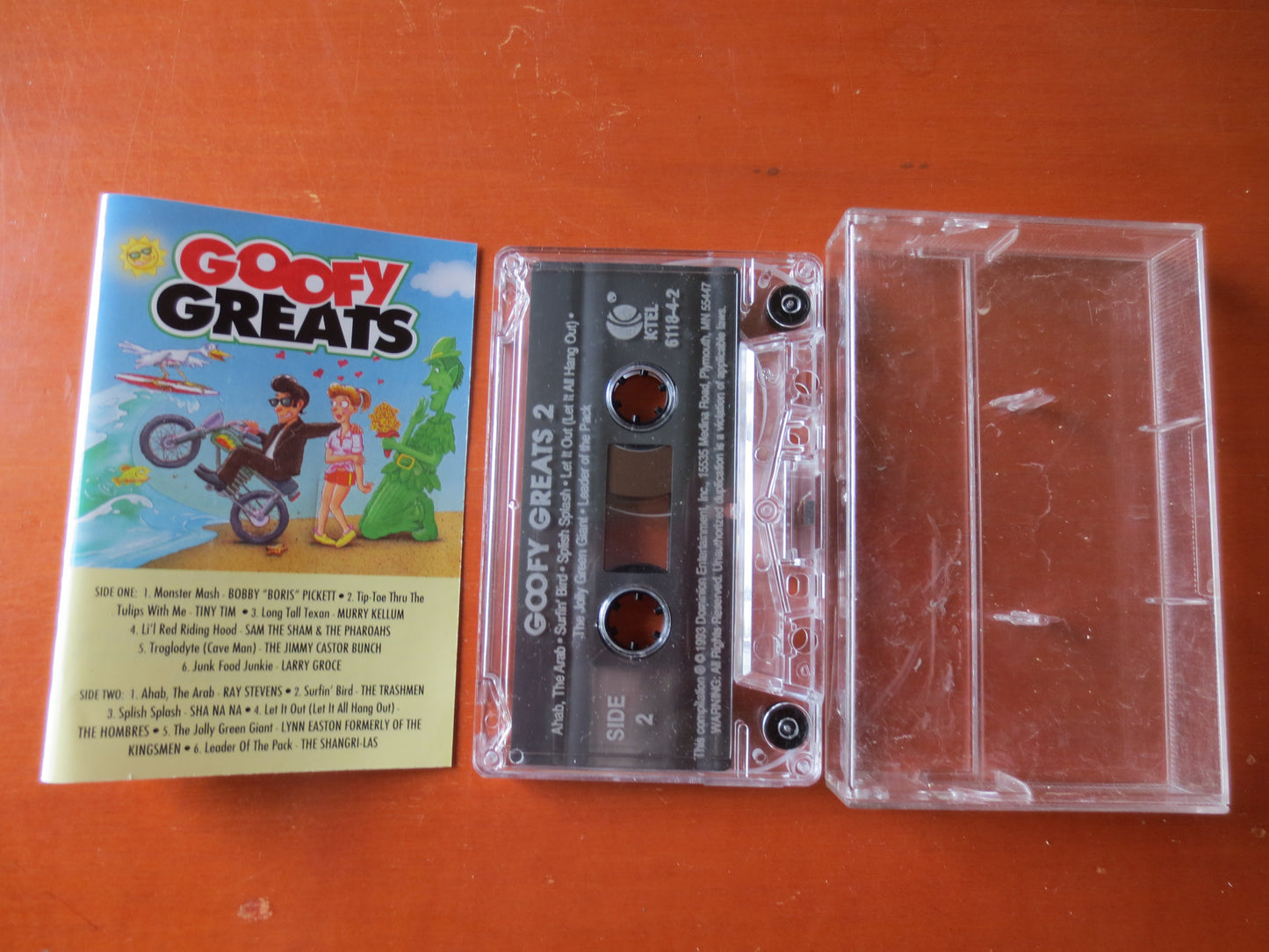 GOOFY GREATS 2, GOOFY Greats Cassette, Goofy Greats Tape, Novelty Music Album, Tape Cassette, Kids Cassette, Cassette Music