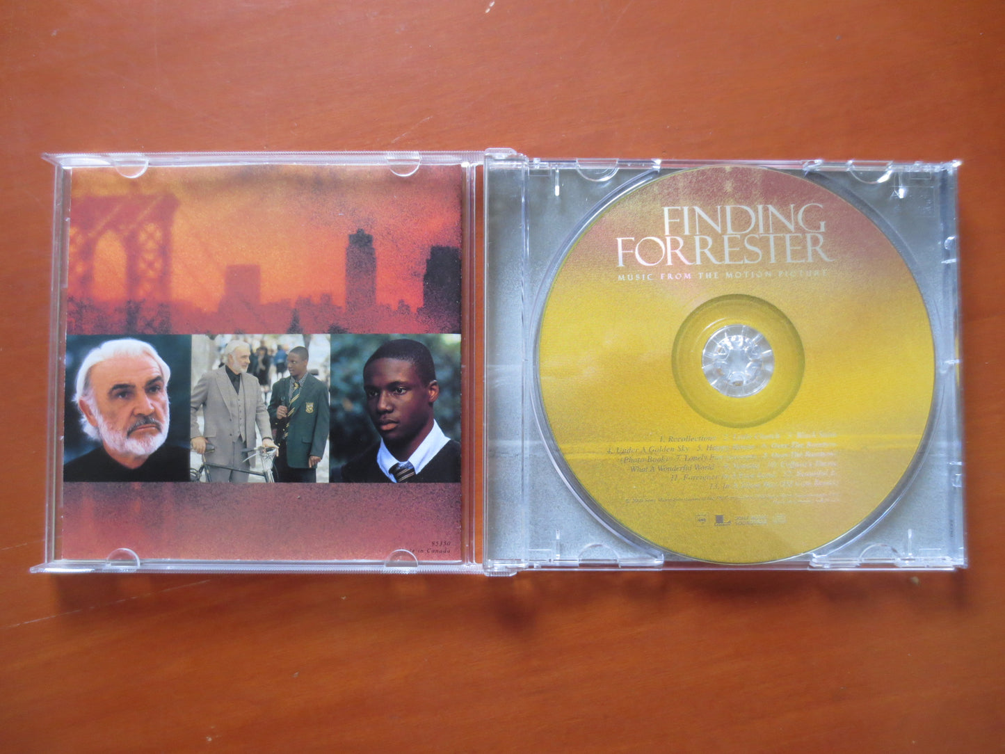 FINDING FORRESTER, SOUNDTRACK, Sean Connery, Soundtrack Cd, Miles Davis Cd, Bill Frisell Cd, Jazz Cd, Jazz, 2000 Compact Disc