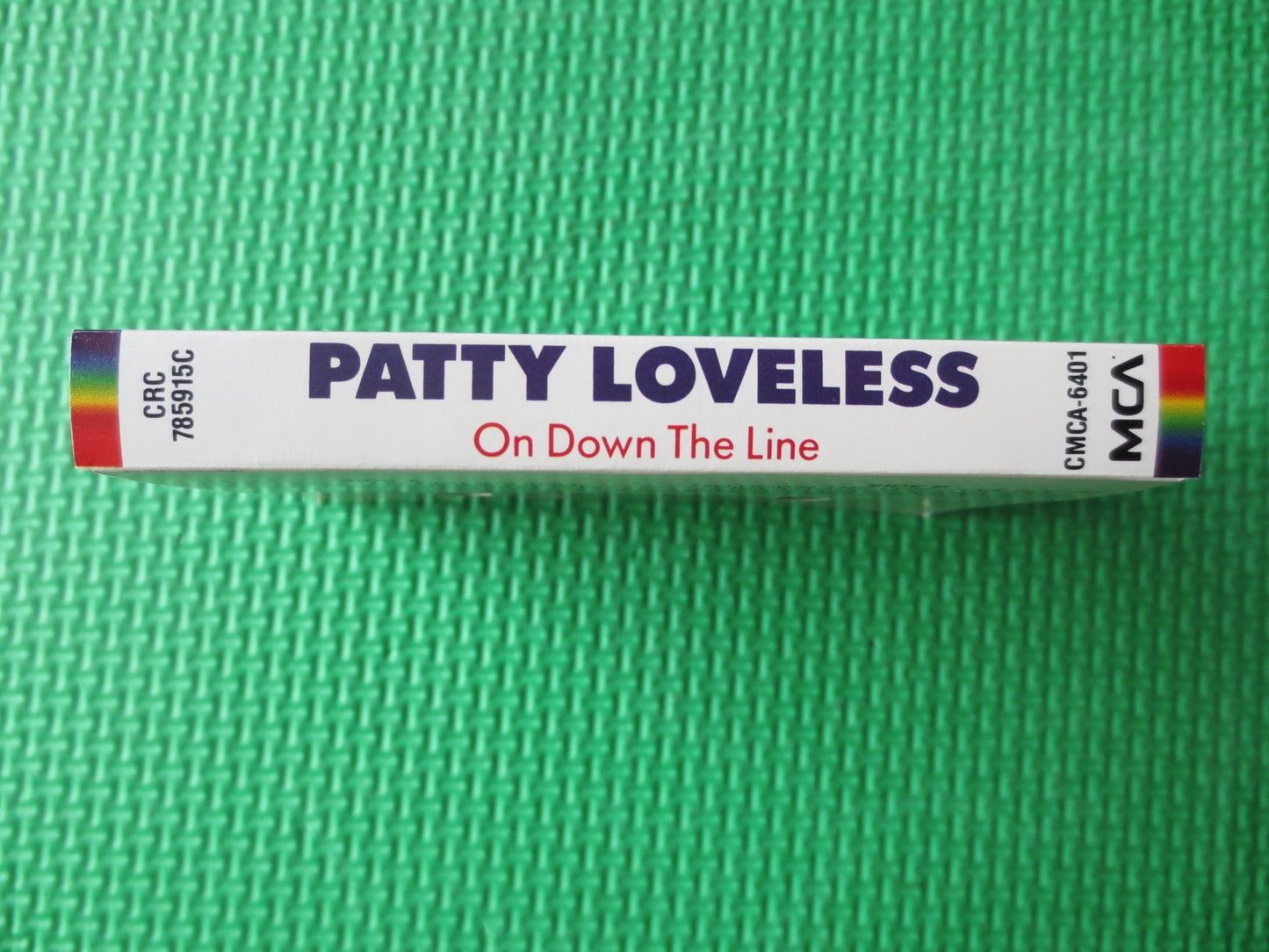 PATTY LOVELESS, On DOWN the Line, Patty Loveless Tape, Patty Loveless Album, Tapes, Tape Cassette, Cassette, 1990 Cassette