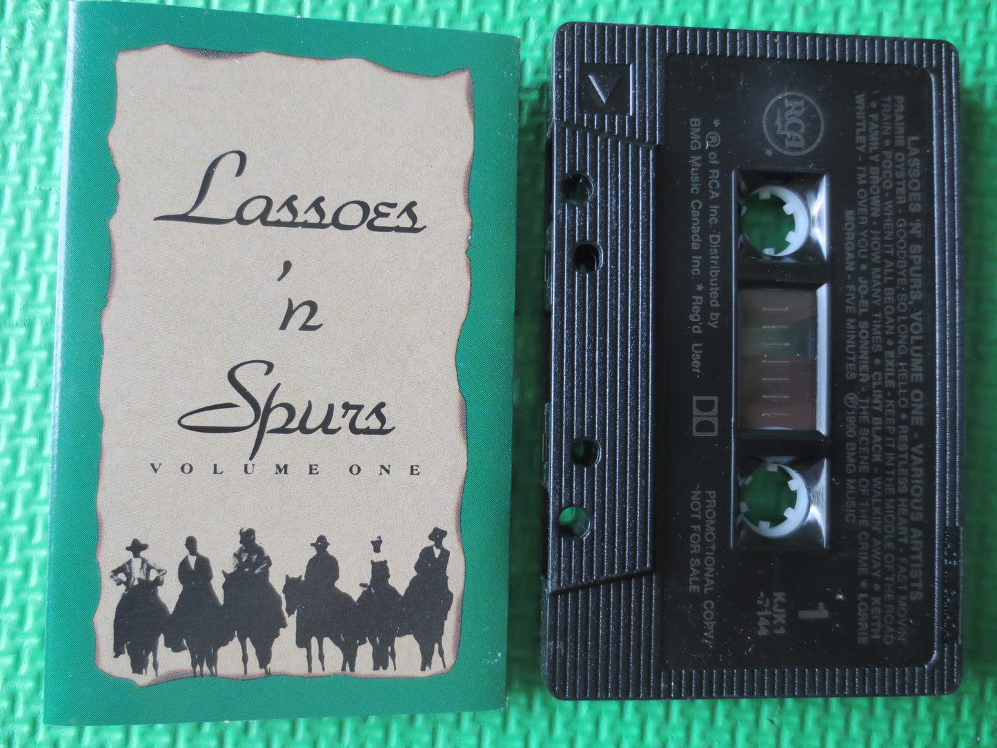 LASSOES and SPURS, COUNTRY Music Tape, Country Music Album, Clint Black Tapes, Tapes, Tape Cassette, Cassette, 1990 Cassette