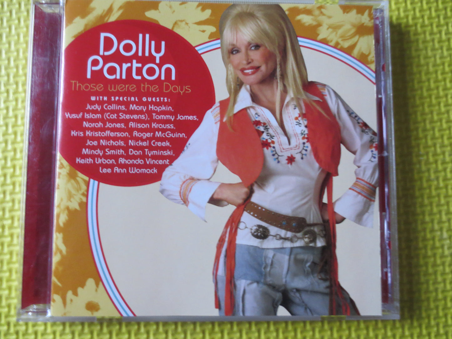 DOLLY PARTON, Those Were The Days, DOLLY Parton Cd, Classic Country Cd, Country Music Cd, Dolly Parton Album, Cds, Compact Disc