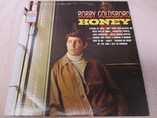 BOBBY GOLDSBORO, HONEY, Pop Record, Vintage Vinyl, Record Vinyl, Records, Vinyl Record, Country Record, Vinyl, 1968 Records